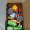 JOYIN 30Pcs Play Food Grocery Cans, Play Kitchen Accessories, Includes Drink, Juice, Jar, Seasoning, Water Bottle, Sauce, Yogurt, Ice Cream, Snack Box, Kids Gifts & Indoor Toys