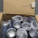 DOMICARE 20oz Tumbler with Lid Stainless Steel Tumblers Bulk, Double Wall Vacuum Insulated Coffee Travel Mug Powder Coated Tumbler, 12 Count (Pack of 12) Navy