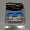 Skullcandy Jib True 2 Wireless Earbuds, Bluetooth Headphones, Up to 33 Hours Battery with Charging Case, Noise Isolating Fit, Sweat and Water Resistant, Microphone for iPhone Android - Light Grey/Blue