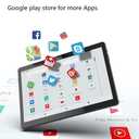 COOPERS Tablet 10 inch, Android 15 Tablet, 32GB ROM 1TB Expand Computer Tablets, Quad Core Processor 6000mAh Battery, 1280x800 IPS Touch Screen, 2+8MP Dual HD Camera, Bluetooth WiFi Tablets PC