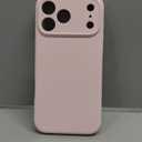 Vooii Magnetic for iPhone 17 Pro Max Case, Compatible with Magsafe (Premium Liquid Silicone) (Integrated Camera Control Button) Full Body Protective AntiScratch Microfiber Lining 6.9 inch, Chalk Pink