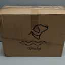 XL Orthopedic Dog Bed for Large Dogs, Big Waterproof Dog Bed with Removable Washable Cover, 4-Sides Removable Bolster Pet Couch Sofa with Non-Slip Bottom, Grey