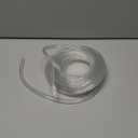 25ft Draft Beer Line 3/16" ID X 7/16" OD for Homebrewing Liquid with Screw Clamps by LUCKEG