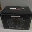 A-Premium A/C Compressor with Clutch Compatible with Honda CR-Z 1.5L 2011-2015, Insight 1.3L 2010-2014