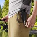 Piscifun Fishing Pliers, Saltwater Fishing Pliers with Split Ring, Fish Hook Remover, Corrosion Resistance Fly Fishing Pliers with Braid Cutters, Sheath and Lanyard, Fishing Gear Gifts for Men (Black)