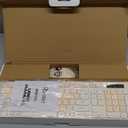 Wireless Keyboard and Mouse Combo, Full-Sized Wireless Keyboard and Adjustable DPI Mouse, 2.4GHz USB Receiver, Keyboard and Mouse for PC, Windows, Desktop, Laptop (Latte Color)