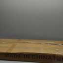 4 Tier Folding Shelf with Wheels, Wood and Metal Bookshelf, no Assembly Foldable Storage Shelves, Vintage Storage Rack for Living Room, Bedroom, and Home Office