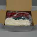 Christmas Stockings 18 Inches,Long Knitted Socks Christmas Decoration Hanging Stocking Fireplace Xmas Tree Stocking for Home Family2red+2white+2green