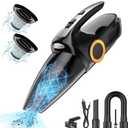 NHOWIN Handheld Vacuum Cordless, 9500PA Portable Handheld Vacuum with LED Light & 2 Filters Powerful Suction Car Vacuum Rechargeable Hand Held Vacuum Cordless for Home Office Kitchen Car Pets