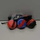 Champs MMA Boxing Reflex Ball Set with Punch Counter App | 4 Balls with Varying Weights, Headband & 4 Spare Strings to Improve Speed, Hand Eye Coordination Training | Boxing Equipment, MMA Gear Gift