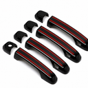 ITrims Door Handle Cover Trim for Toyota 4Runner 4WD N280 Prado J150 2010-2024 2018 2019 2020 Car Styling Accessories Exterior Door Handles 8PCS ABS (No Smart Key Holes Matte Black)