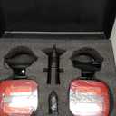 Wireless Trailer Lights Magnetic - Adjustable Magnetic Tow Light with 2 Mounting Options Rechargeable Towing Tail Light Kit Reverse Light for Trucks, Boat, RV, Vehicle, Caravan