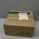 OAKOA Concrete Fruit Bowl for Kitchen Counter - Large Decorative Bowls for Home Decor - Modern Key Bowl for Entryway Table - Pedestal Bowl for Keys (Gray)