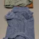 Dog Sweater, 3 Pack Dog Sweaters for Small Dogs Girl Boy, Ultra Soft Warm Puppy Clothes Dog Coat for Winter (Lt Blue+Olive+Brown, Large)