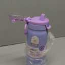 Ello Kids Pop & Fill 18oz Stainless Steel Water Bottle with Quick Fill Technology, Double-Wall Vacuum Insulation, Leak Proof Locking Lid, Sip & Chug, BPA Free, Gifts for Girls Boys, Purple Holographic