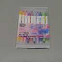 FNANJWQ 10Pcs Color Changing Markers, Dual Tip Magic Markers, Washable Assorted Fluorescent Pens, Double Head Highlighter Pens for School Office Journal Note Taking Drawing