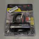 Kryptonite Evolution Bike Disc Lock, Small U-Lock 14mm Shackle with Keys, Heavy Duty Anti-Theft Bicycle Lock, High Security Mini for Powersports Motorcycles E-Bikes Scooters (Black)