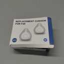 Replacement Cushion for ResMed AirFit F20 Mask, Full Face CPAP Mask Cushion Replacement, Reliable Seal Perfect Fit, Covers Nose and Mouth, 2 Packs, Medium