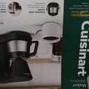 Cuisinart 5-Cup Coffee Maker with Stainless Steel Carafe, Coffee Machine with Removable Water Reservoir, Charcoal Water Filter, 30-Minute Keep Warm, and Brew Pause, DCC-5570NAS, Stainless Steel
