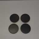 4 Pcs 76.3mm 3.00" OD - Universal Car Wheel Hub Center Caps - Car SUV Trucks Auto Hub Covers Scratch Resistant Rustproof - Durable Plastic Matte Black