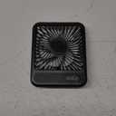 Koonie USB Desk Fan, Strong Wind Ultra Quiet Small Personal Fan with 180° Tilt Folding and 3 Speeds Adjustable, USB-C Corded Powered Mini USB Fan for Office Desktop Bedroom, NO BATTERY