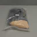 abouder California Colonial Man Bald Wig and Glasses Short Grey Curly Founding Fathers Wig 18th Century Traditional America Cosplay Costume Wigs