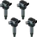 BDFHYK Ignition Coil Pack UF247 Set of 4 Compatible with Chevy Prizm,Compatible with Toyota Celica Corolla MR2 Spyder Matrix,Vibe 1.8L L4 Replacement for UF315 702526 C1249 U5029 IC372SB
