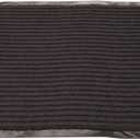 LAMINET Weatherproof Heavy Duty Nonslip Water Absorbing Rug 17"x26" | Easy Clean, Indoor or Outdoor Use for High-Traffic Areas - Black