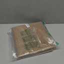 Artoid Mode Washable Non Slip Rubber Backing Kitchen Rugs Doormat, Absorbent Kitchen Floor Mats Front of Sink Kitchen Mats for Floor Home Decor 24x35 Inch (Linen)