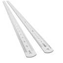 Large Stainless Steel Ruler Rule Measure Straight Edge 1 Metre Meter 40" 100cm