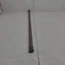 Amazon Basics Tension Curtain Rod, Adjustable 36-54" Width - Bronze, Classic Finial