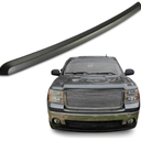 ECOTRIC Truck Hood Molding Trim Moulding Compatible with 2007-2013 GMC Sierra 1500 2500HD 3500HD Replace for GM1235109 10385156 (Without Chrome Grille)
