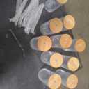 Irenare 10 Pcs Employee Appreciation Gift Bulk 16 oz Glass Cup Thank You Can Shaped Glass Cup with Lid Straw Social Worker Month Inspirational Gift for Coworker Nurse Women Teacher Graduation