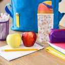 2 x Cute Sleeve for Owala Kids FreeSip 16oz, Neoprene Sweat-Wicking Material Insulated Cover Compatible with Owala Kids, Water Bottle Scratch Resistant Sleeve for Kids (Santa Claus)