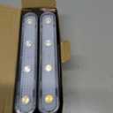 Solar Wall Lights Outdoor 2 Pack, Up and Down Solar Wall Sconce, 3000K Warm White Dusk to Dawn, IP65 Waterproof Exterior Mounted Lights, Up to 16H Runtime for Porch, Doorway, Entryway