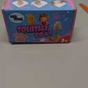 8 Pcs Taba Squishies Pack - Squishy Pack Include (2 Strawberry, 2 Cat Paws,2 Banana,1 Hamster,1 Chick),Squishy Fidget Toys Set,Gifts for Kids, Party Favors - Cute Taba Handmade Stress Toys