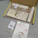 bussdis 2 Tier Bracelet Holder Display - Detachable T Bar Beige Velvet Bracelet Holder, Jewelry Holder Organizer for Bracelet, Necklace, Earrings, Rings