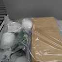 Der Rose 2Pcs Fake Plants 28'' Large Artificial Palm Tree and Faux Plants Indoor Tall in White Pots for Home Office Bathroom Patio Floor Outdoor Decor