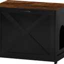 Cat Litter Box Enclosure, Hidden Litter Box Furniture, 27.6 Inches