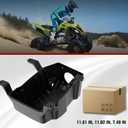 Air Box Cover for Raptor 700 700R, Black High Flow Air Filter Box for Yamaha Raptor 700 700R 2006-2025 Accessories (1PC, Replace OEM #1S3-14411-00-00), Not Included Filter and Tube