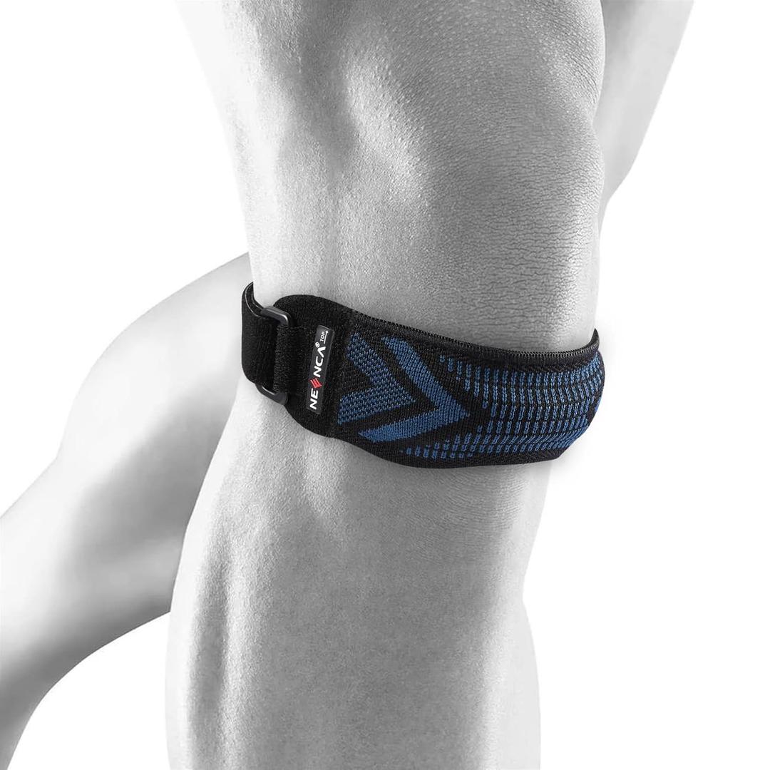 NEENCA Patella Tendon Knee Strap with Gel Pad, Knee Strap Brace for Pain Relief & Patella Stabilizer. Support Strap for Workout, Runner, Jumpers Knee,Tendonitis, Squats, Arthritis