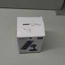 Magnetic Wireless Charger Stand 15W Fast Mag-Safe Charger for iPhone 17/17 pro/ 17 Air/ 17 pro max 16/15/14/13/12 Series Magnet Wireless Charging Station/Pad with Sleep-Friendly Light for AirPods (Black)