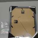 Framenow 8.5x11 Picture Frames Set of 3, Shatter-Resistant Glass Display Certificate or Pictures 8.5 by 11,To Wall and Tabletop Mounting, black.