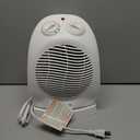 Optimus H-1382 Portable Oscillating Fan Heater with Thermostat