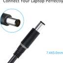 130W Laptop Adapter AC Charger Compatible with Dell Precision 3520 3510 3530 M20 M60 M70 M90 M2400 M4400 M4500 M6300