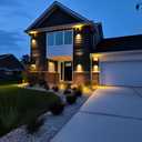 iYogaled Dusk to Dawn Outdoor Wall Light,Patio Wall Light Fixture, Oil Bronze Porch Lights Outdoor Wall, Anti Rust Waterproof Outside Wall Sconces for Garage, Balcony, Entrance - ETL
