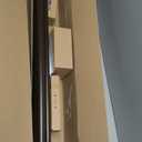 KAMANINA 1 Inch Double Curtain Rods 66 to 120 Inches (5.5-10 Feet) Telescoping Heavy Duty Drapery Rod for Windows 54 to 115, Netted Texture Finials, Antique Bronze