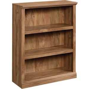 Sauder Miscellaneous Storage 3-Shelf Bookcase/ Book shelf, Sindoori Mango finish