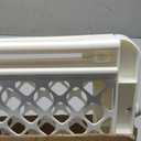 Toddleroo by North States - Supergate Ergo Baby Gate: Plastic Baby Gate for Stairs & Doorways - Adjustable Indoor Safety Gate - Made in USA - 26 to 42 Inches Wide - 26 Inches Tall - Ivory