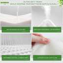 GRT Waterproof California King Mattress Protector Rayon Bamboo - 3D Air Fiber Cooling Mattress Cover Breathable Ultra Soft, Mattress Pad Noiseless Fits up to 26'' Deep Pocket Machine Washable